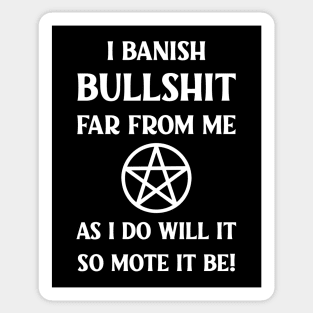 Cheeky Witch® Banishing Spell Sticker